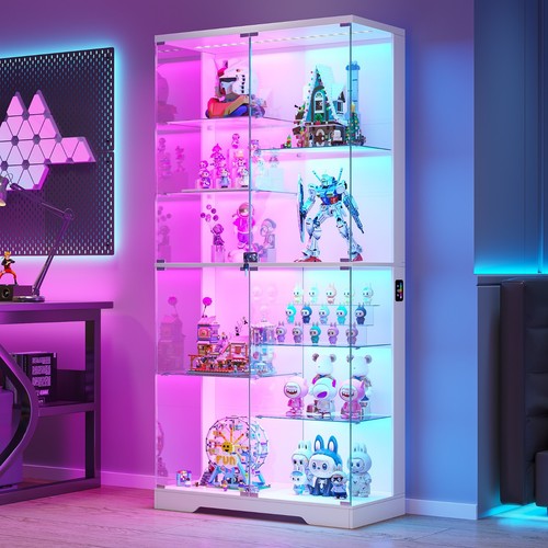 Lighted display cabinet with - display,