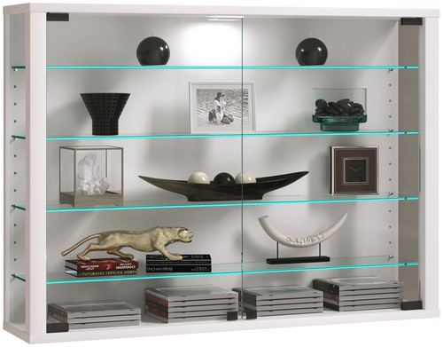 Wall display cabinet glass - wall,