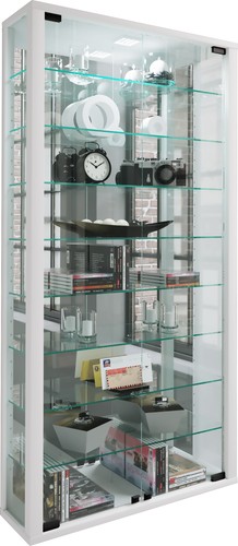Wall display cabinet - , glass