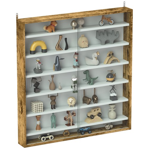 Homcom tier wall display - wall,